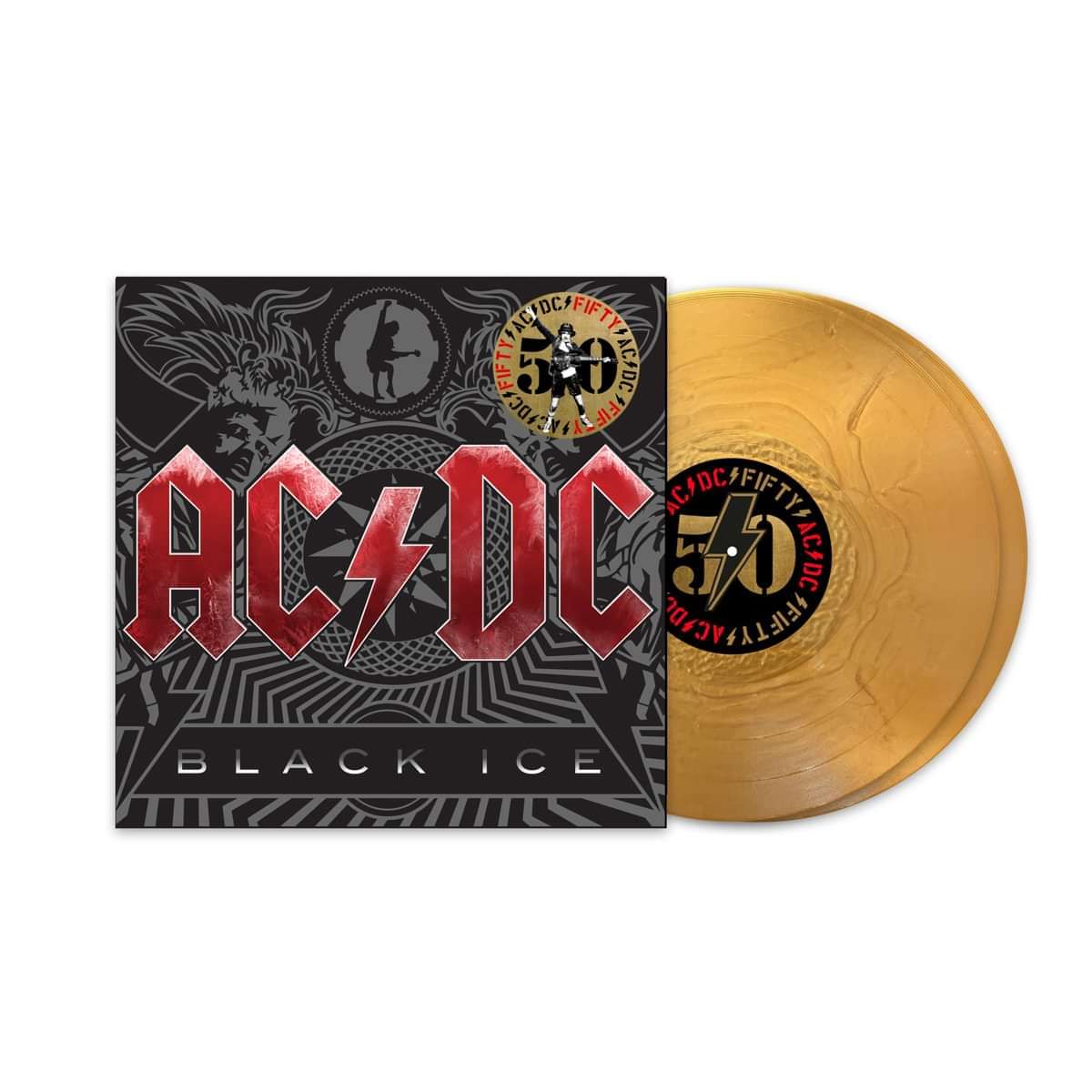 Image of Black Ice (50th Anniversary Gold Color Vinyl)